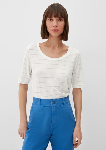 s.Oliver - Camiseta en blanco: frente