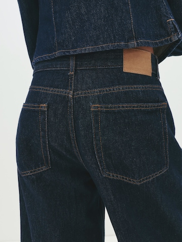 Pull&Bear Bő szár Farmer - kék