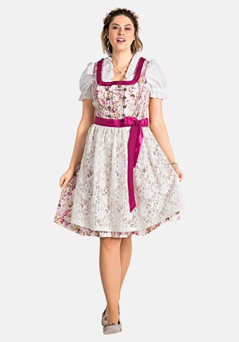 SHEEGO Dirndl in Pink: front