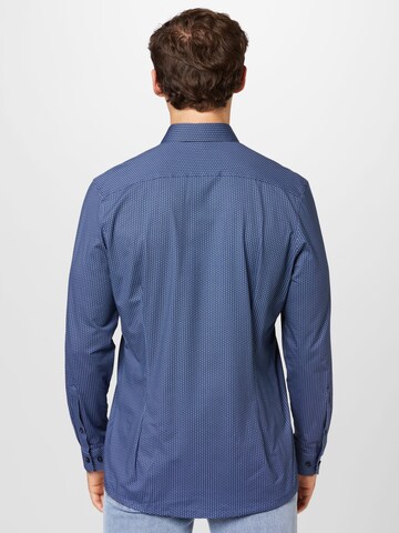 Regular fit Camicia di OLYMP in blu