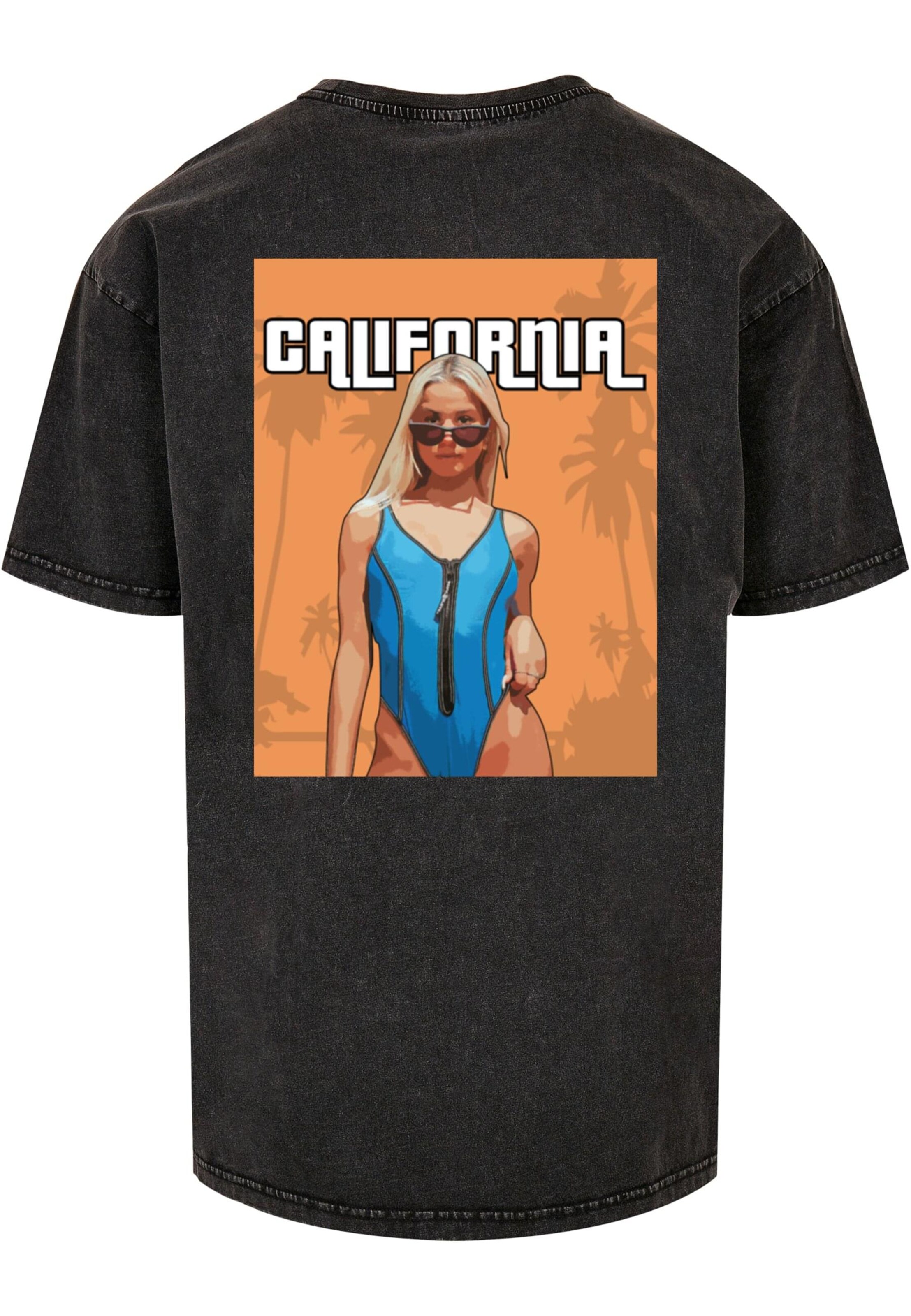 T-Shirt 'Grand California' Merchcode en noir