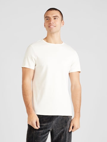 T-Shirt 'Allen' MUSTANG en beige : devant