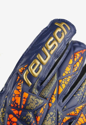 REUSCH Athletic Gloves 'Attrakt Grip' in Blue