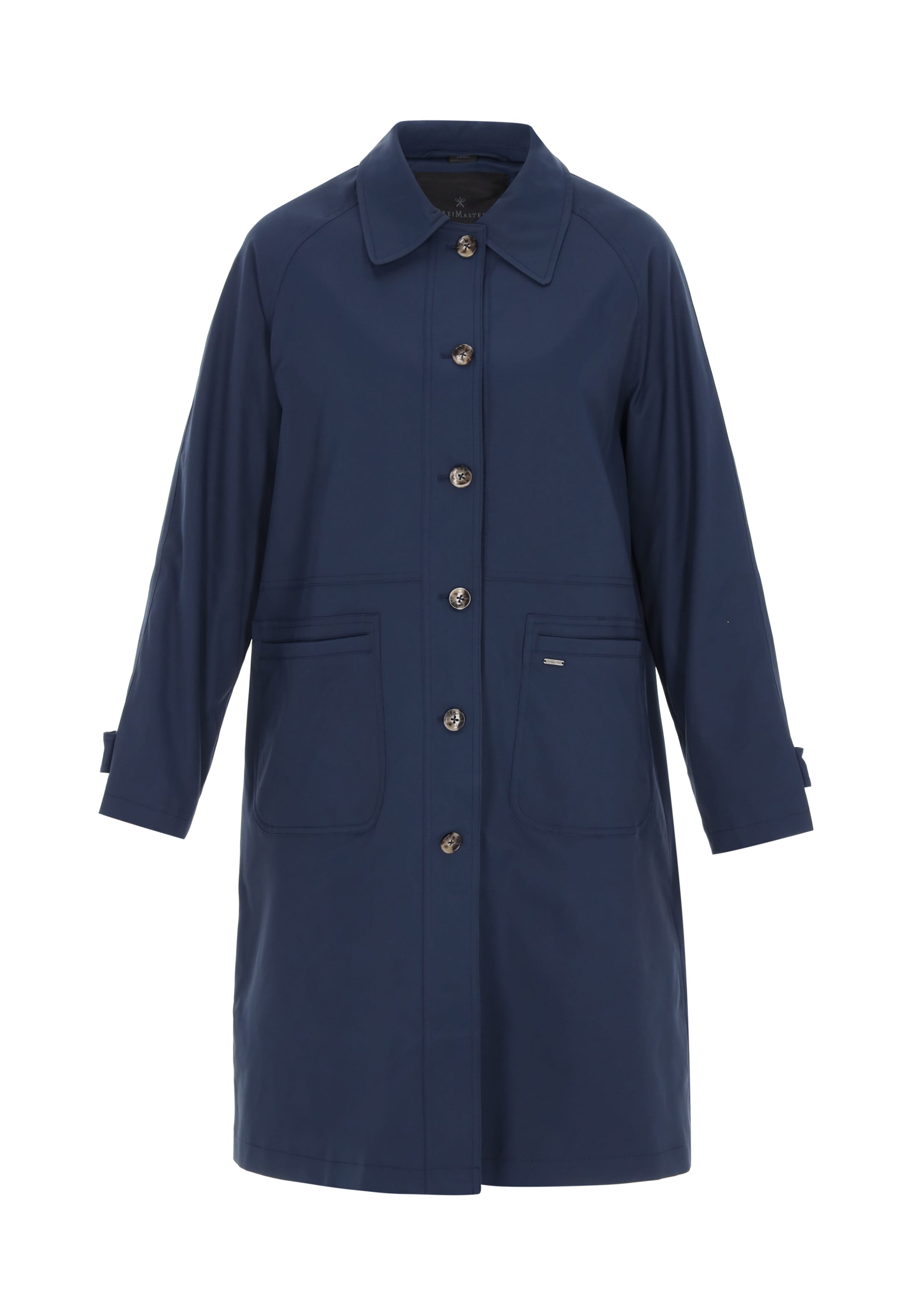 DreiMaster Klassik - Sobretudo meia-estação 'Classic' em azul: frente