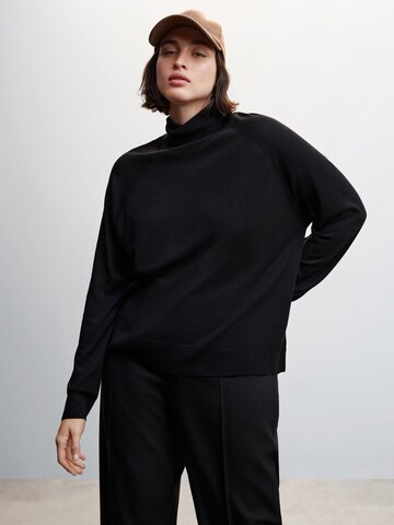 MANGO Sweater 'LUCCAC' in Black