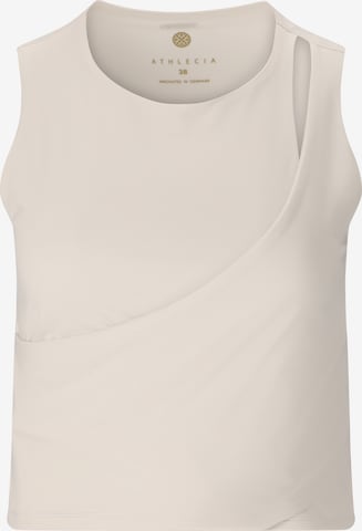 Athlecia Sporttop in Beige: voorkant