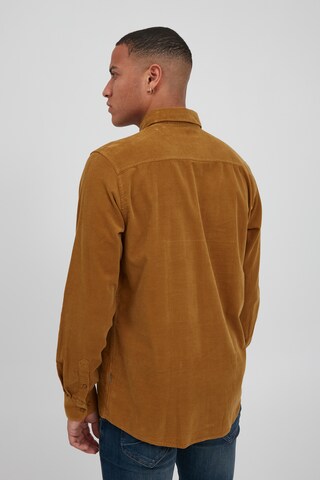 !Solid Regular fit Overhemd 'JUAN ' in Bruin