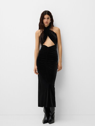 Bershka Evening dress in Black: front