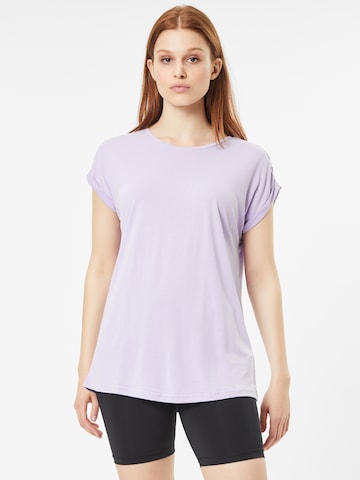 T-shirt Urban Classics en violet : devant