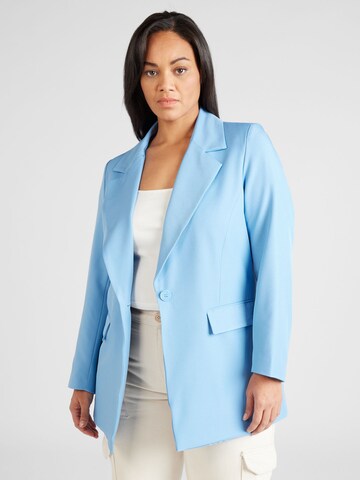 ONLY Carmakoma Blazers 'NEW THEA' in Blauw: voorkant