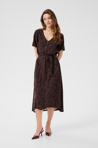 Robe 'Beathe' Kaffe en marron