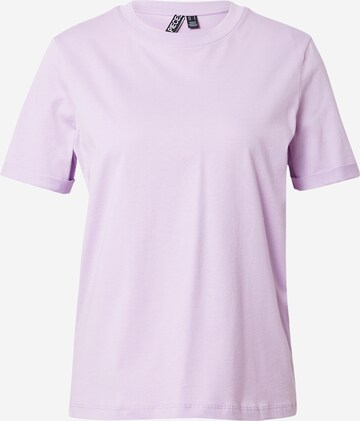 PIECES Shirt 'Ria' in Purple: front