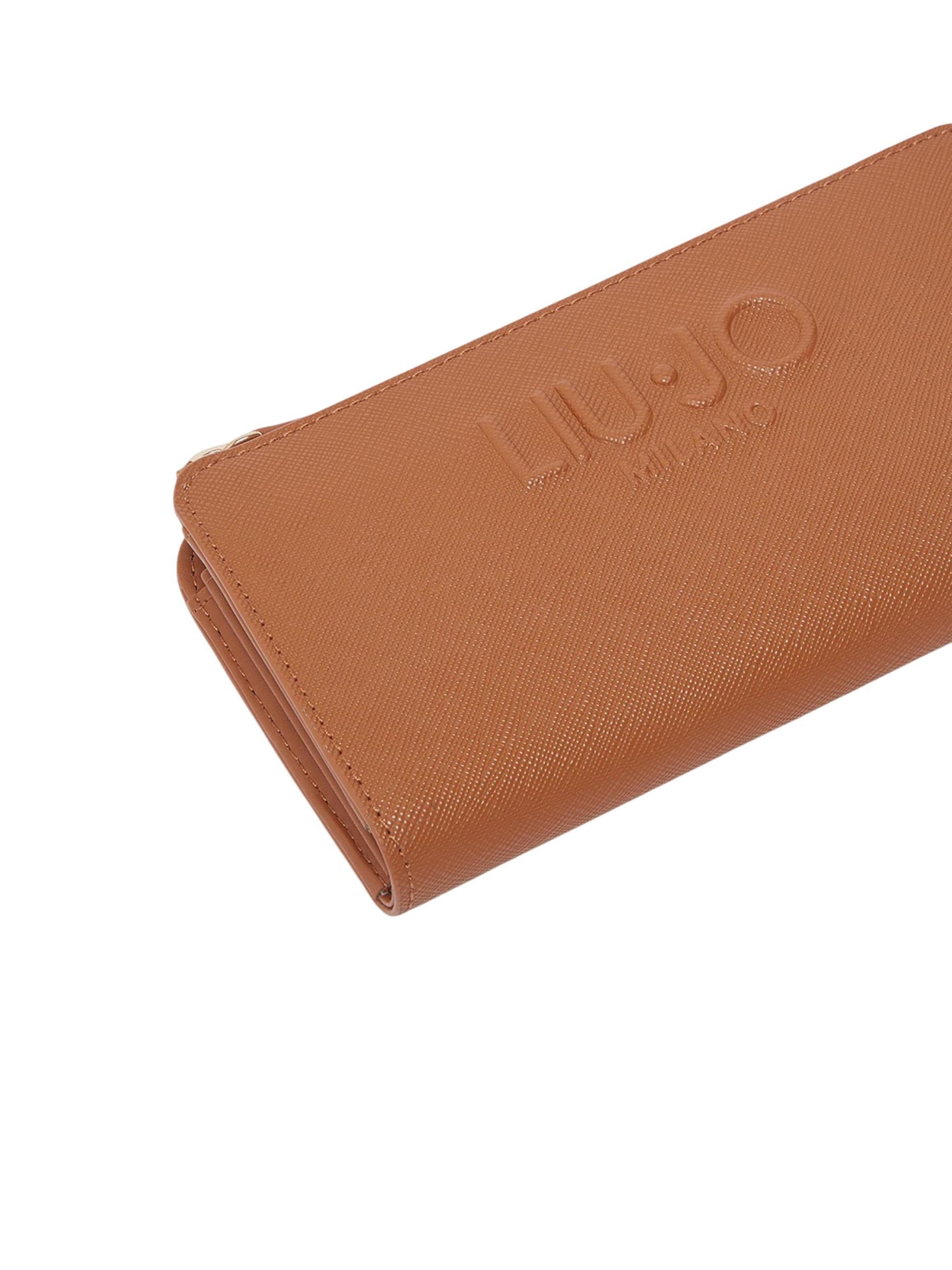 Portamonete 'ECS XL ZIP AROUND AA6285 ES029' di Liu Jo in beige