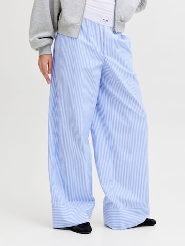 Wide leg Pantaloni 'JXCaro' di JJXX in blu: frontale