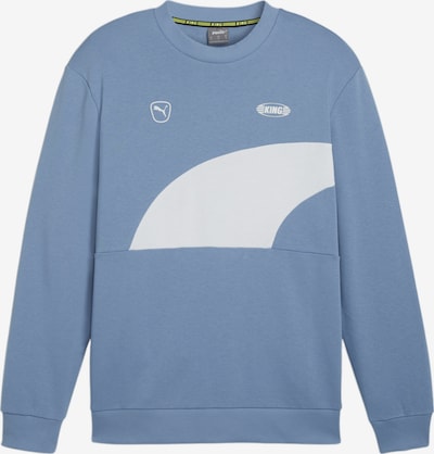 PUMA Sweatshirt de desporto em azul / branco, Vista do artigo