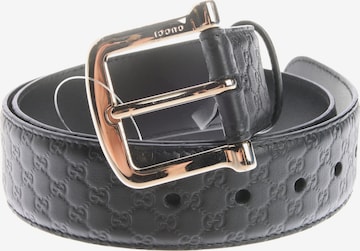 Gucci Gürtel M in Schwarz: Vorderseite