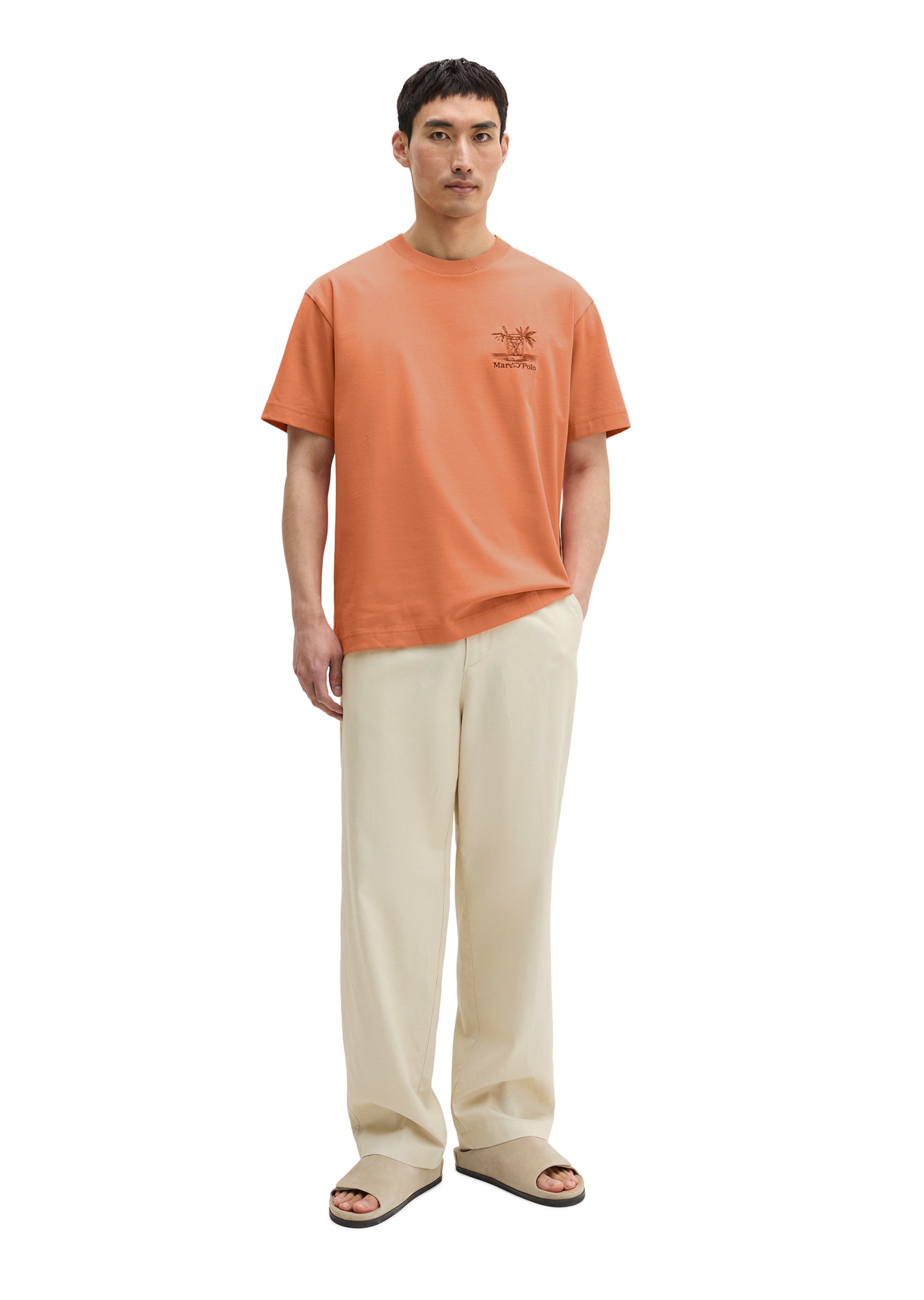 T-Shirt Marc O'Polo en orange