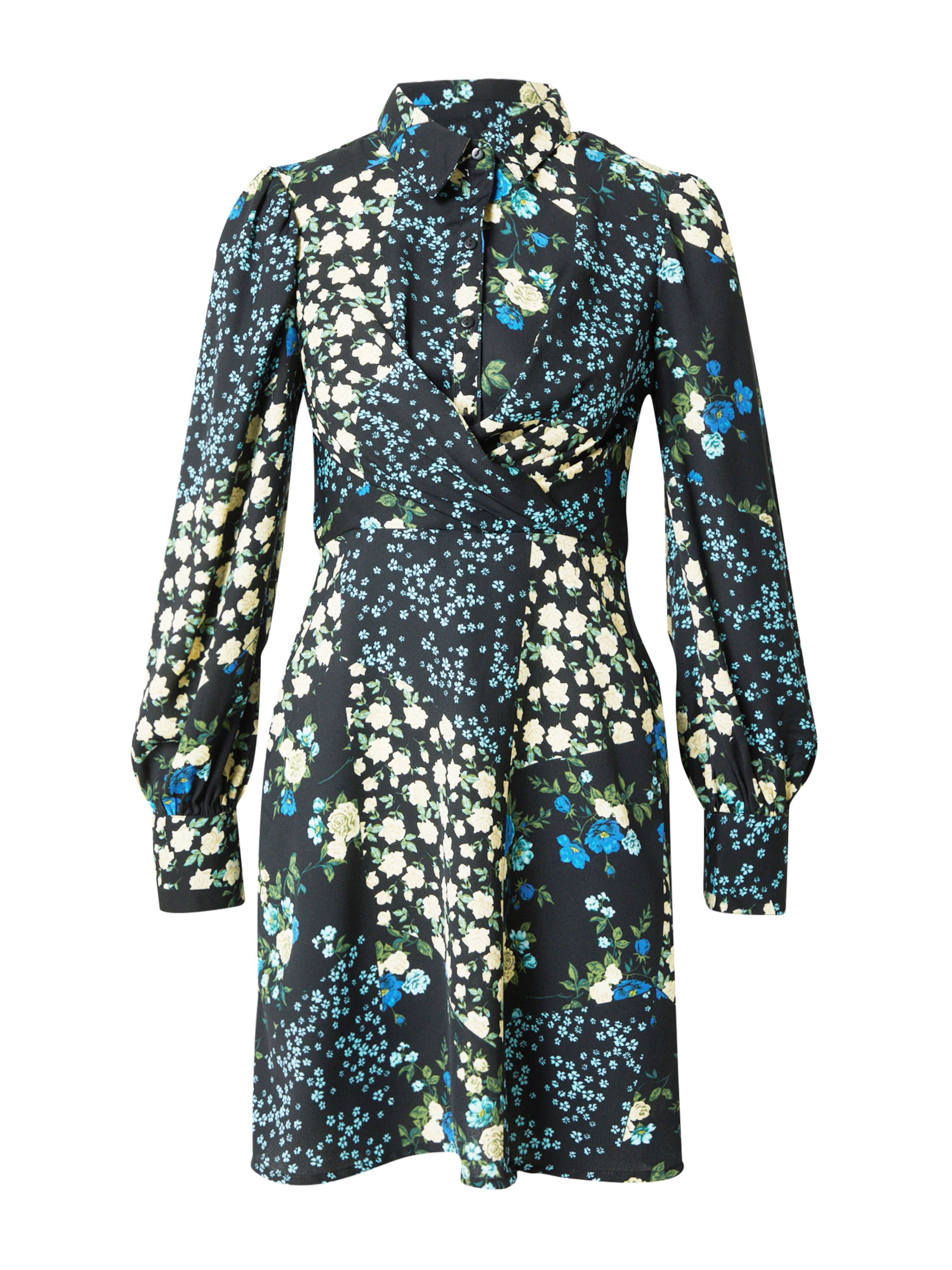 Abito camicia di Dorothy Perkins in nero: frontale