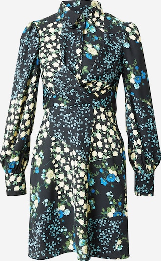 Palaidinės tipo suknelė iš Dorothy Perkins, spalva – dangaus žydra / šviesiai geltona / tamsiai žalia / juoda, Prekių apžvalga