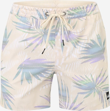 QUIKSILVER Swimming shorts 'VOLLEY' in White: front
