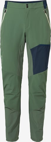 VAUDE Outdoorbroek ' Scopi  III ' in Groen: voorkant