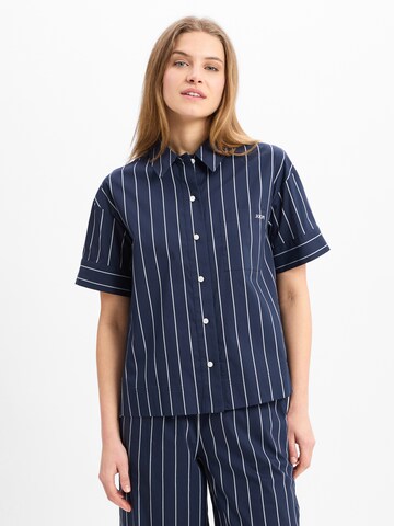 JOOP! Blouse 'Beatrice' in Blue: front