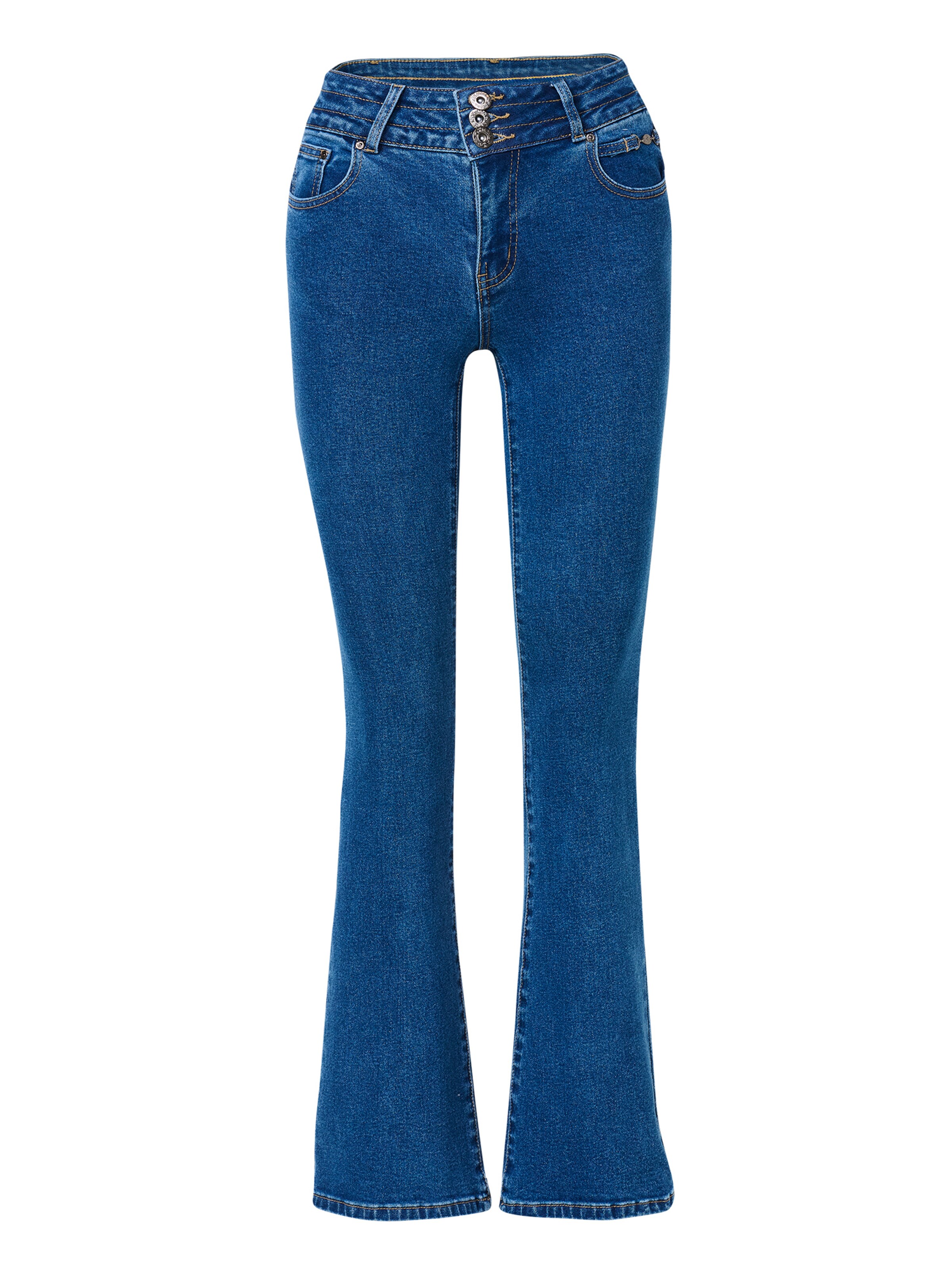 KOROSHI Luźne Jeansy w kolorze niebieski: przód