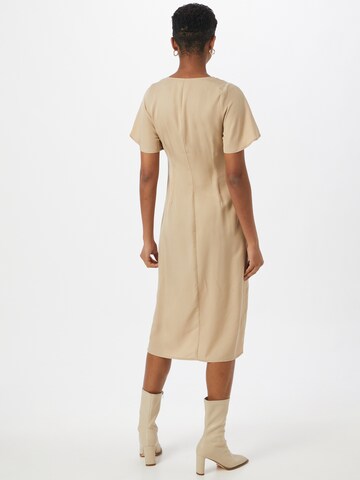 VERO MODA Shirt Dress 'VIVIANA' in Beige