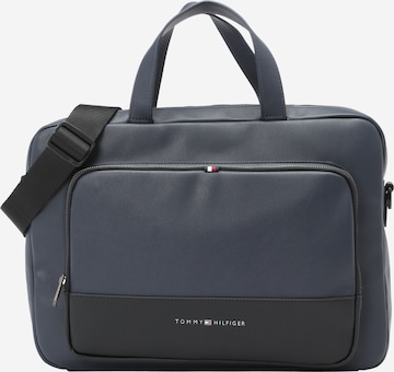 Sac d’ordinateur portable TOMMY HILFIGER en bleu : devant