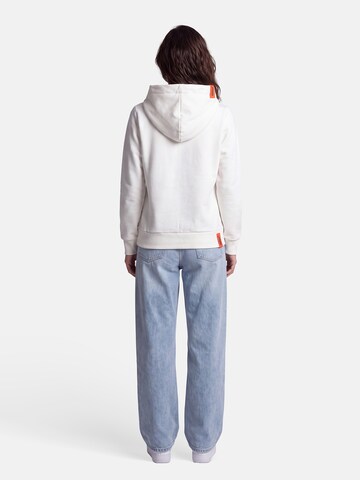 salzhaut Sweatshirt 'Sünn - Moin' in Wit