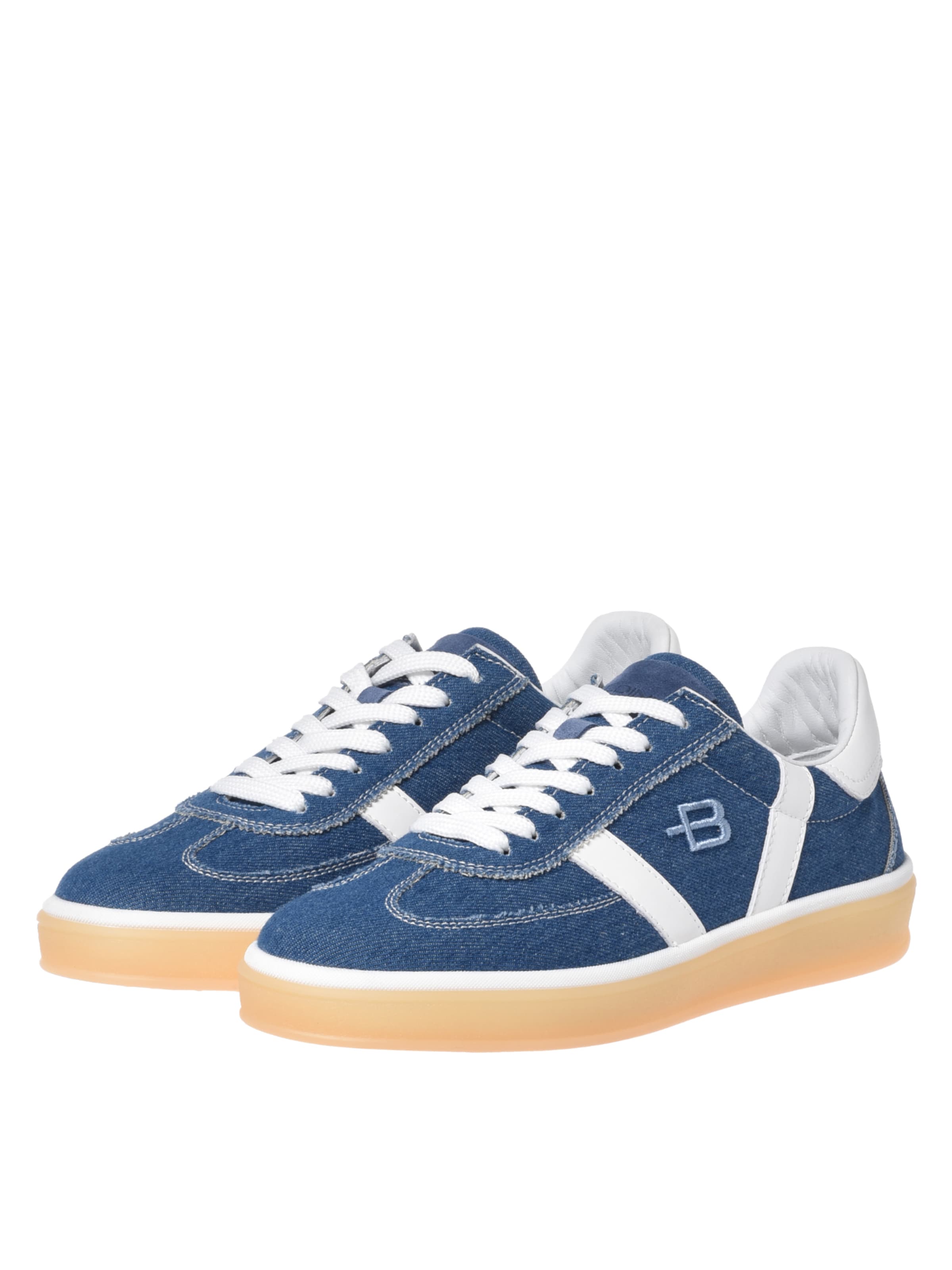 BALDININI Platform trainers in Blue