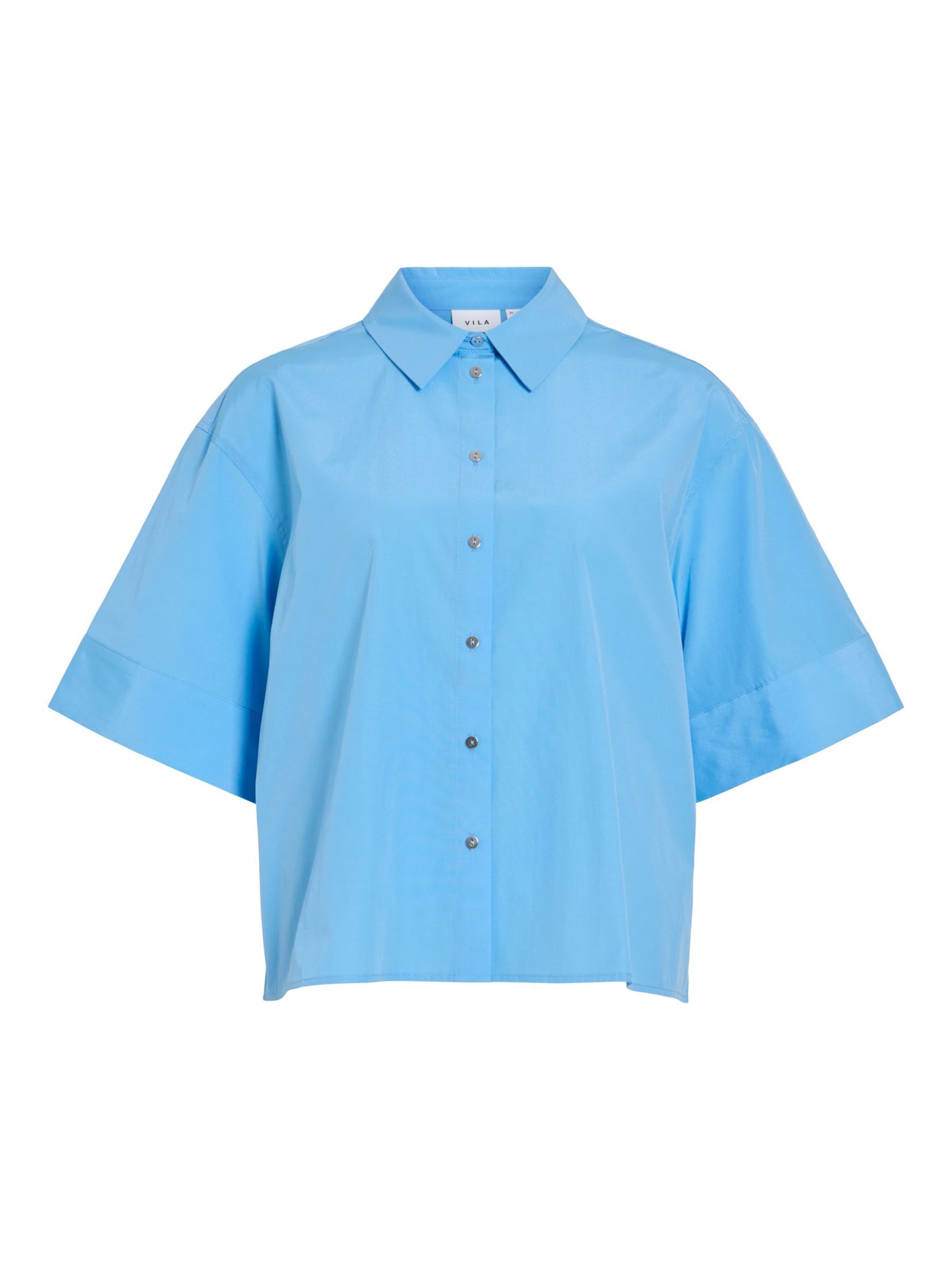 VILA - Blusa 'VIBelfie' en azul: frente