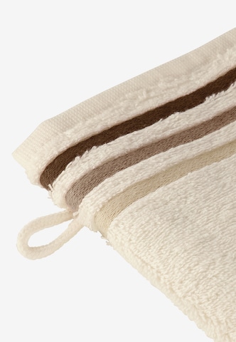 SCHIESSER Washcloth 'Skyline Color' in White