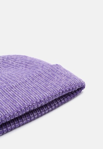 Unio Hamburg Beanie 'Mika Stone Washed' in Purple