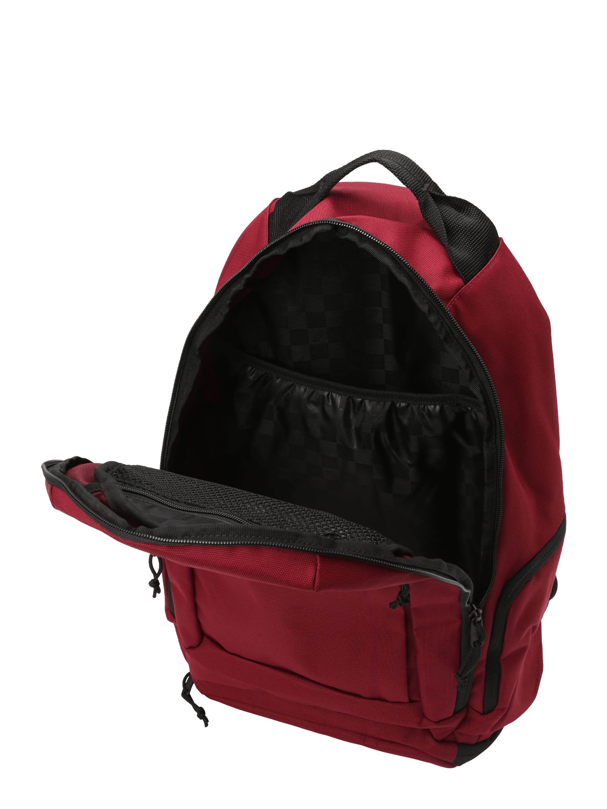 VANS Backpack 'Resolute' in Red: top