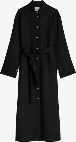 Robe-chemise Marc O'Polo en noir : devant