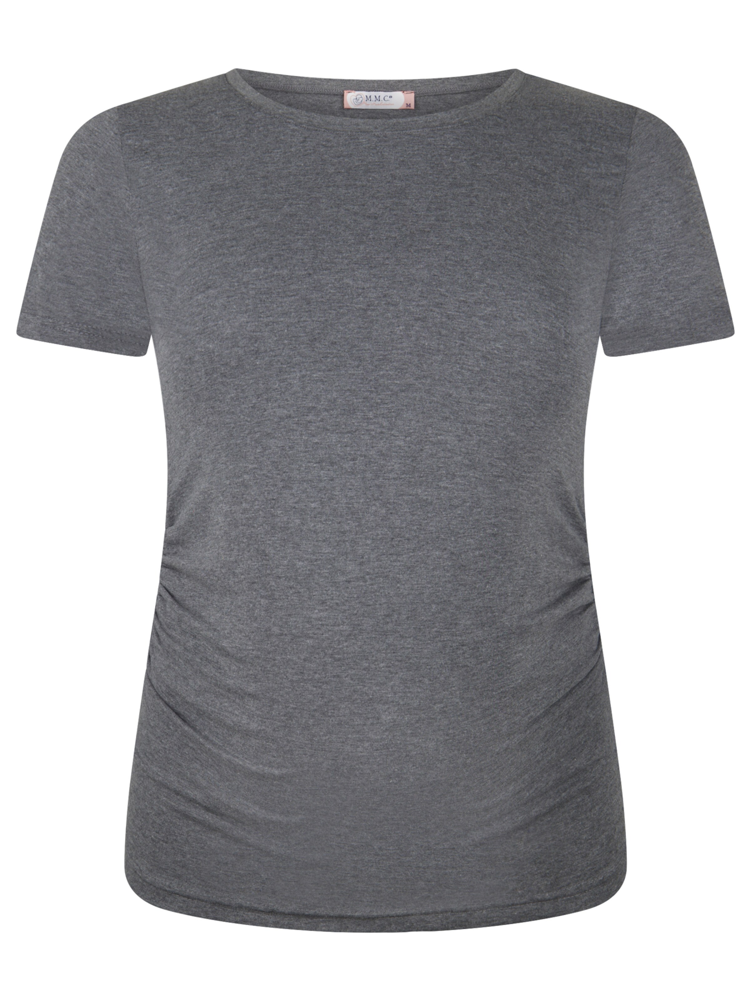 M.M.C. Shirt 'Basic Umstandsmode Kurzarm'‌‌ in Grau