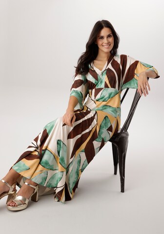 Aniston SELECTED Dress in Brown