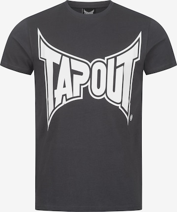Tapout Tričko – šedá: přední strana
