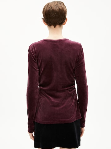 ARMEDANGELS Shirt in Rood