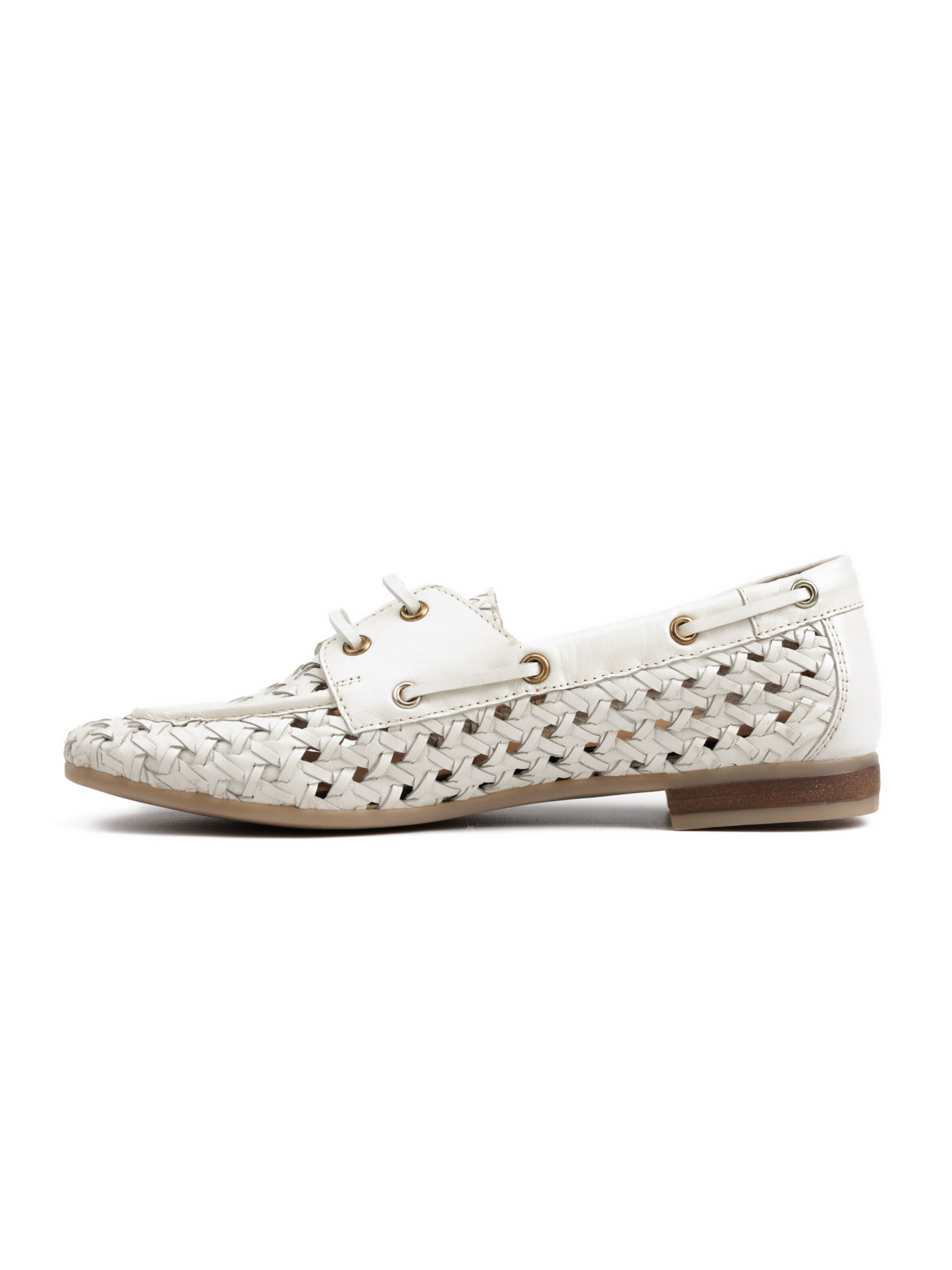 5PM Moccasins 'GAËLLE' in White