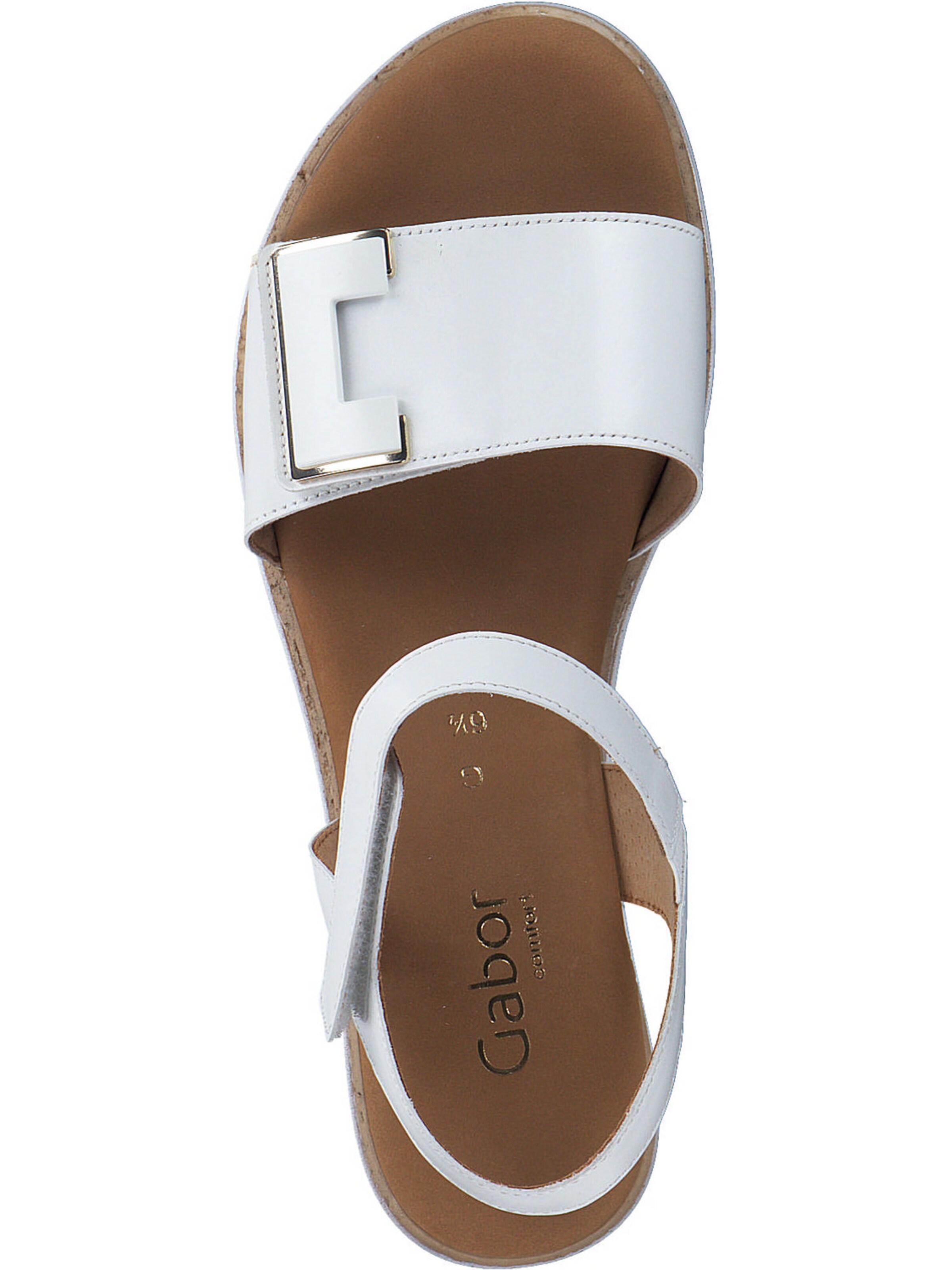 GABOR Sandaal in Wit