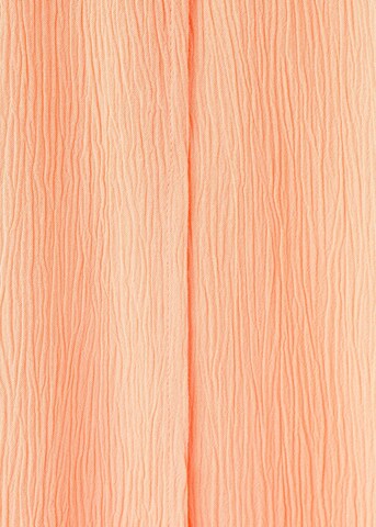 MANGO TEEN Wide leg Pants 'Mist2' in Orange