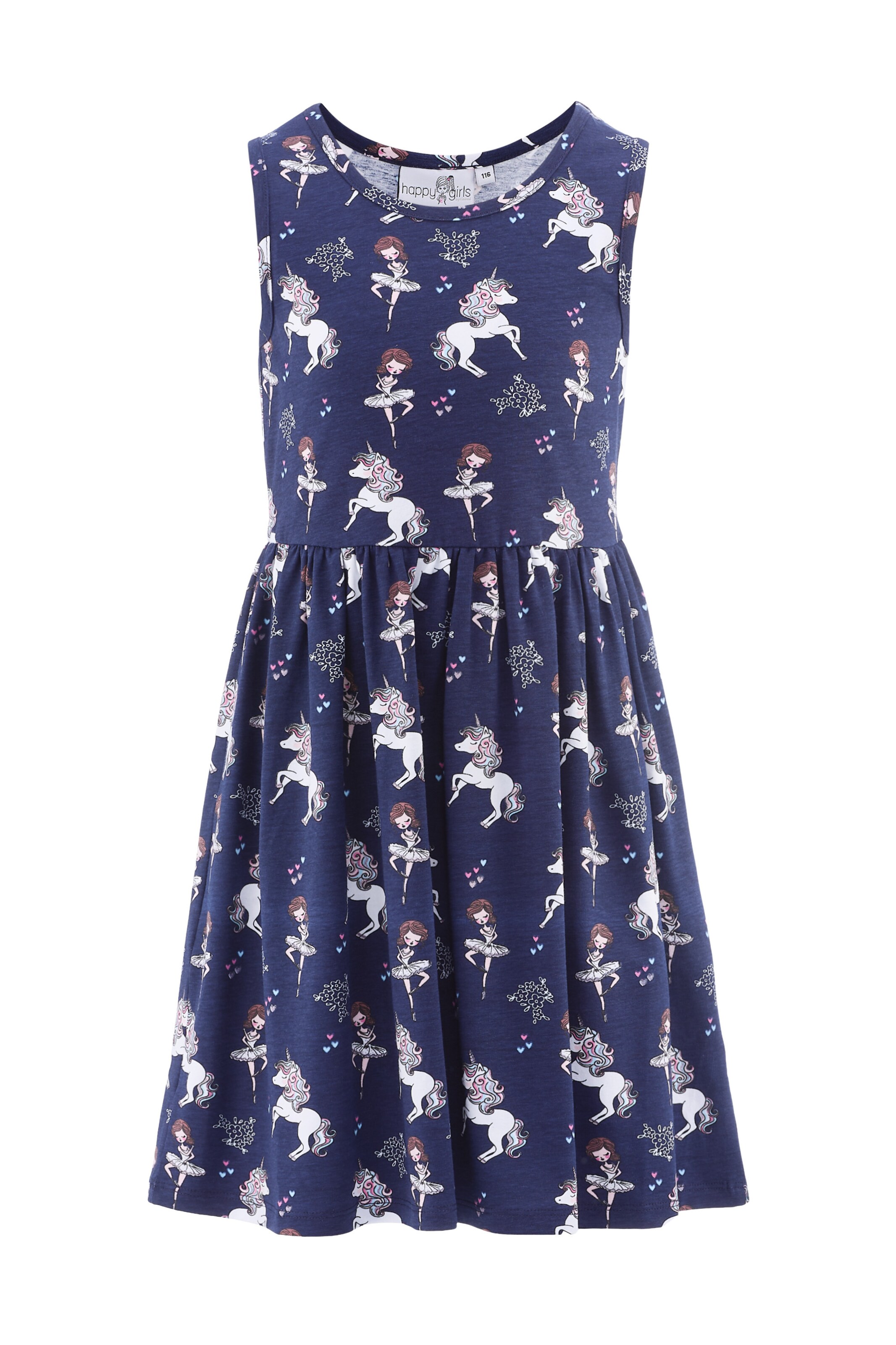 happy girls Obleka | modra barva: sprednja stran