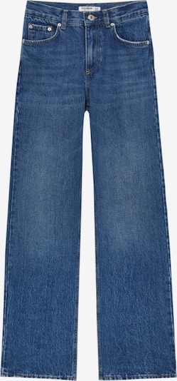 Jeans Pull&Bear pe albastru denim, Vizualizare produs