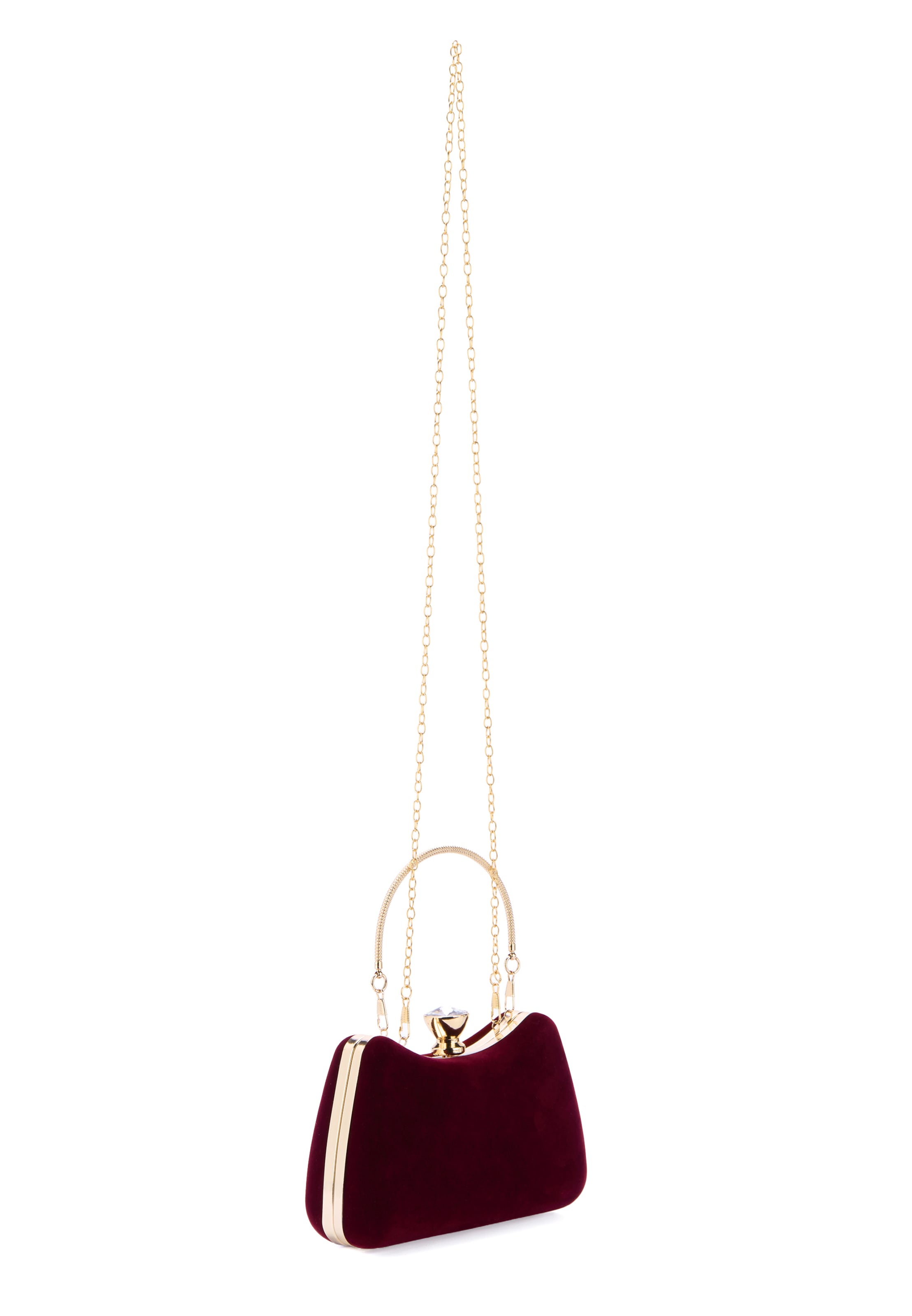 Pochette faina en rouge