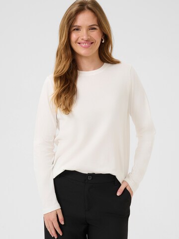 T-shirt CULTURE en beige : devant
