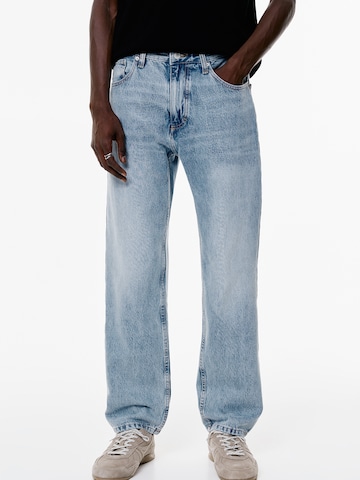 Pull&Bear Loosefit Farmer - kék: elől