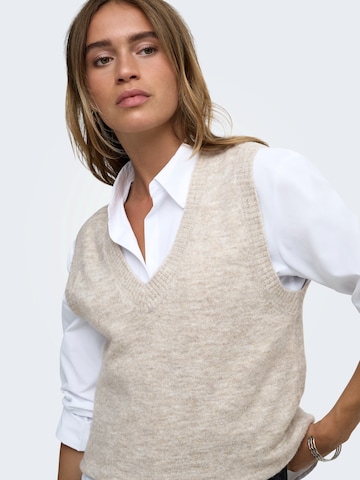 JDY Sweater 'JDYELANORA' in Grey