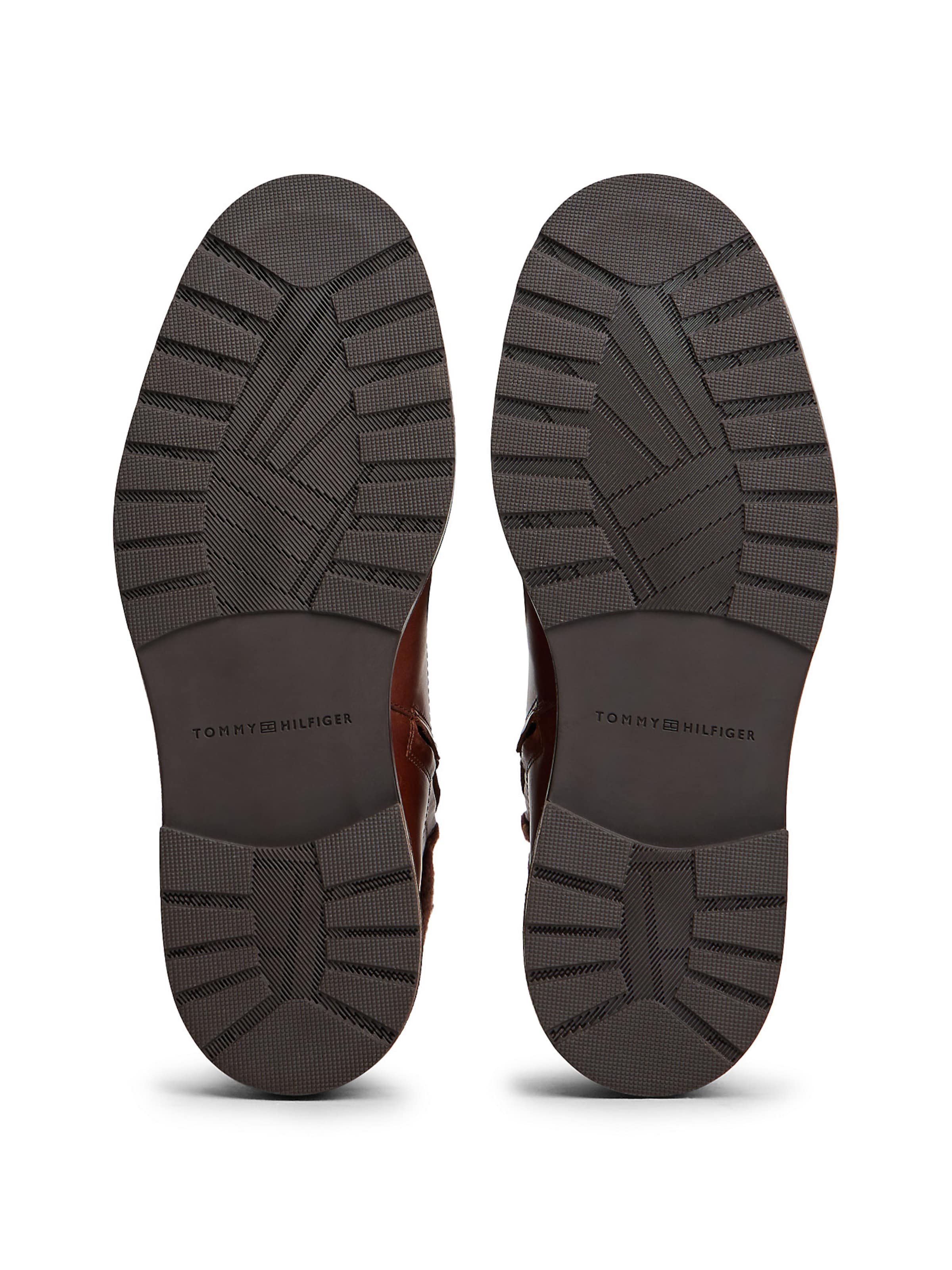 TOMMY HILFIGER Veterboots in Bruin